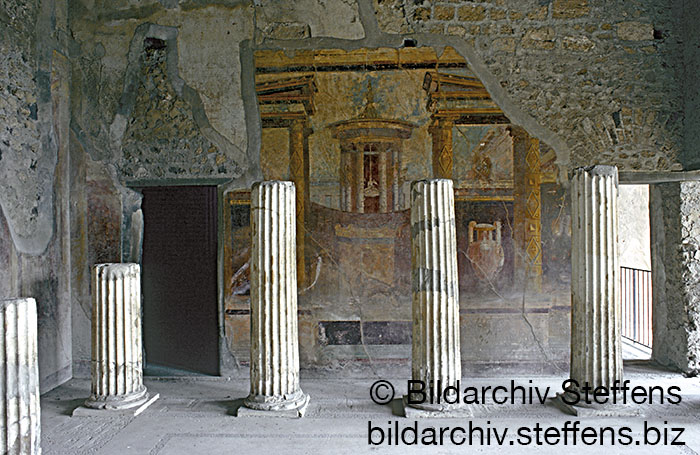 Pompeji, Haus des Labyrinths © Bildarchiv Steffens/Steffens