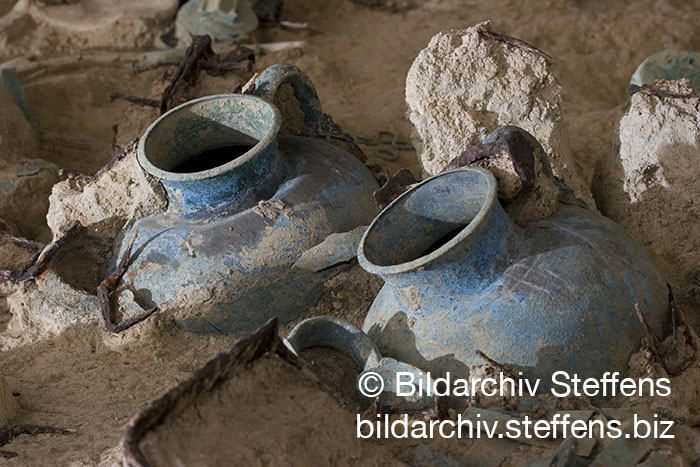 Mikri Doxipara, Bronzeamphoren © Bildarchiv Steffens/Schendzielorz