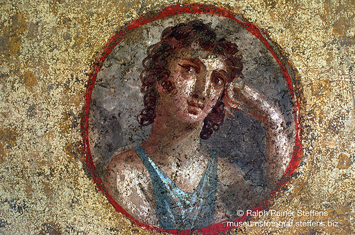 Pompeji, Portraet einer Frau © Bildarchiv Steffens/Steffens