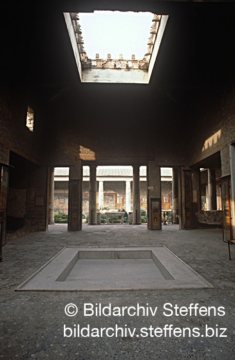 Pompeji, Haus der Vettier © Bildarchiv Steffens/Stierlin